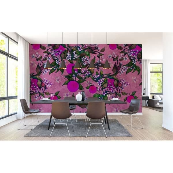 Fototapet Blommor M1-No.60835 - Tadessi - Digitaltryck - Rosa - Rosa