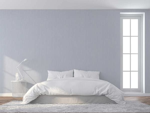 Enfärgad tapet M1-No.3286 Non-woven tapet Blå enfärgad tapet