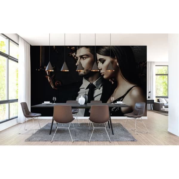 Human Being Fototapet M1-No.60741 - Tadessi - Digitaltryck - Svart - Beige