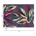 Miniatyrbild 3 av 4: Jungle Photo Wallpaper M1-No.10296 - Tadessi - Digitaltryck - Lila - Grön - Blad - Botanisk