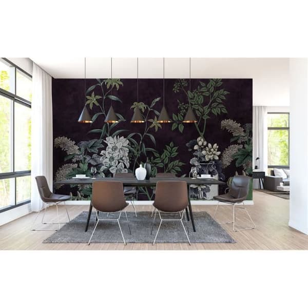 Fototapet Blommor M1-No.61156 - Tadessi - Digitaltryck - Grön - Lila - Natur