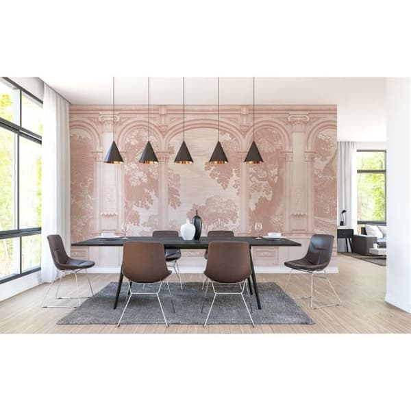 Panoramafototapet M1-No.61234 - Tadessi - Digitaltryck - Rosa - Vit - Skog - Träd