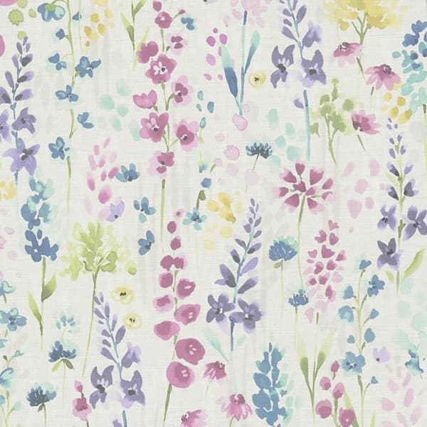 Non-woven tapet - färgglad - vit - Mönstrade tapeter - blommor / blommig - Aquarell Dreams - A.S