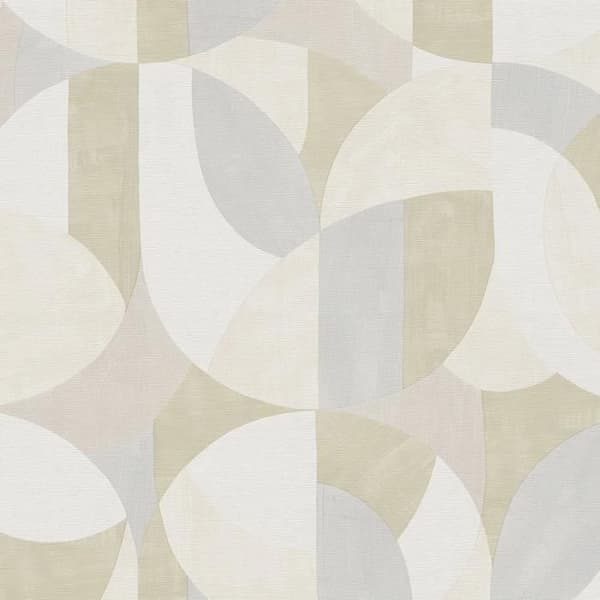Non-woven tapet 399324 grå ecru Beige grafisk French Affair A.S. Creation