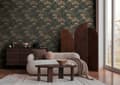 Miniatyrbild 2 av 5: Non-woven tapet - svart - beige - Mönstrade tapeter - blommor / blommig - Michalsky 6 - A.S
