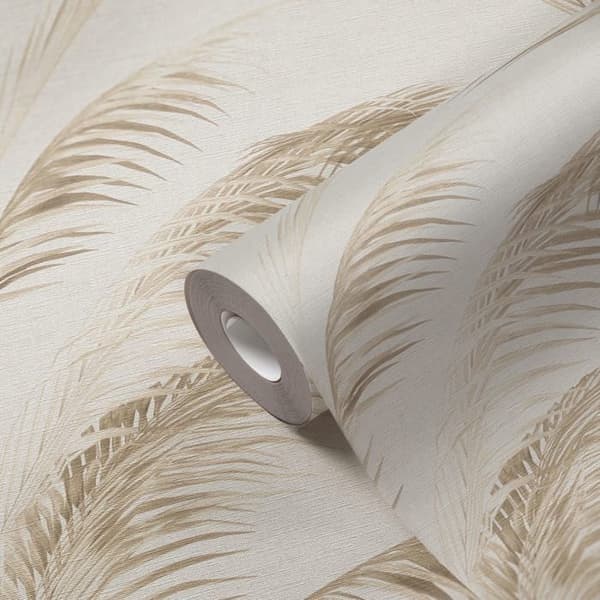 Non-woven tapeter - ecru - beige - Mönstrade tapeter - blommor / blommig - Michalsky 6 - A.S