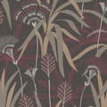 Miniatyrbild 1 av 5: Non-woven tapeter - röd - svart - Mönstrade tapeter - blommor / blommig - French Affair - A.S