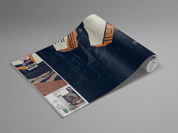 Komar Tapet Fotografi Star Wars Betong Asteroider 280 x 200 cm Non-woven