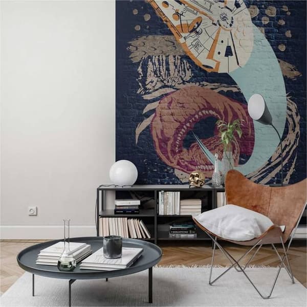 Komar Tapet Fotografi Star Wars Betong Asteroider 280 x 200 cm Non-woven