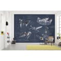 Miniatyrbild 2 av 5: Komar Digitalt Tapet Foto Non-woven Star Wars Plan Rymdskepp 280 x 400 cm