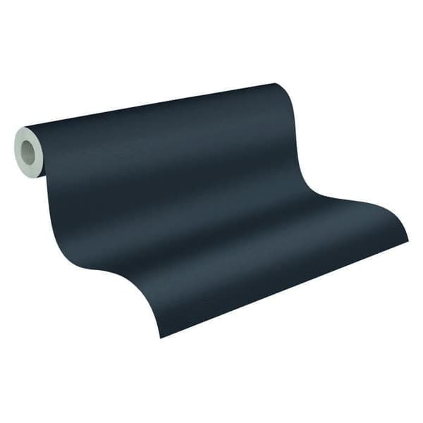 Non-woven tapet 395726 svart Enfärgad fransk affär A.S. Creation