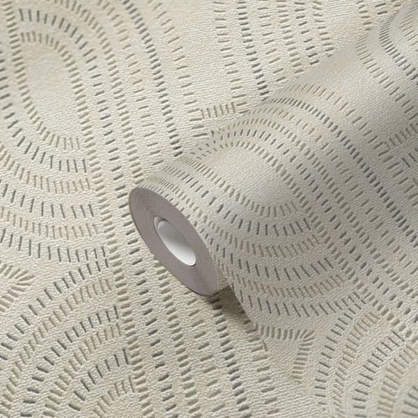 Non-woven tapet 399371 beige Grau grå grafisk French Affair A.S. Creation