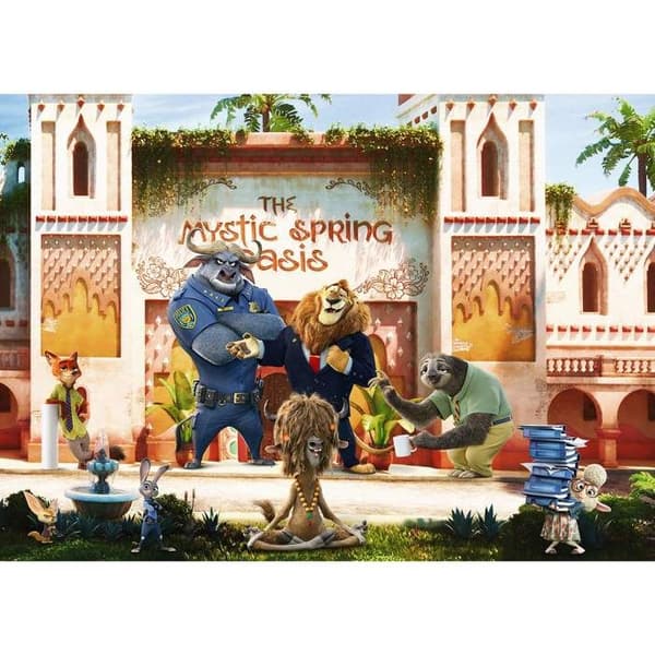 Komar Tapet Foto Disney Zootopia djur tjur lejon får 250 x 350 cm Non-woven