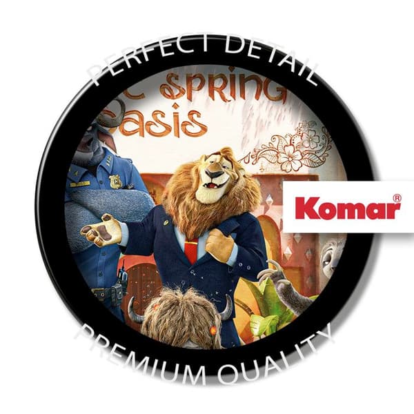 Komar Tapet Foto Disney Zootopia djur tjur lejon får 250 x 350 cm Non-woven