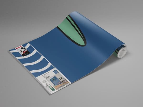 Tapet med digitalt foto Disney Mickey som surfar 280 x 200 cm Nonwoven Semester