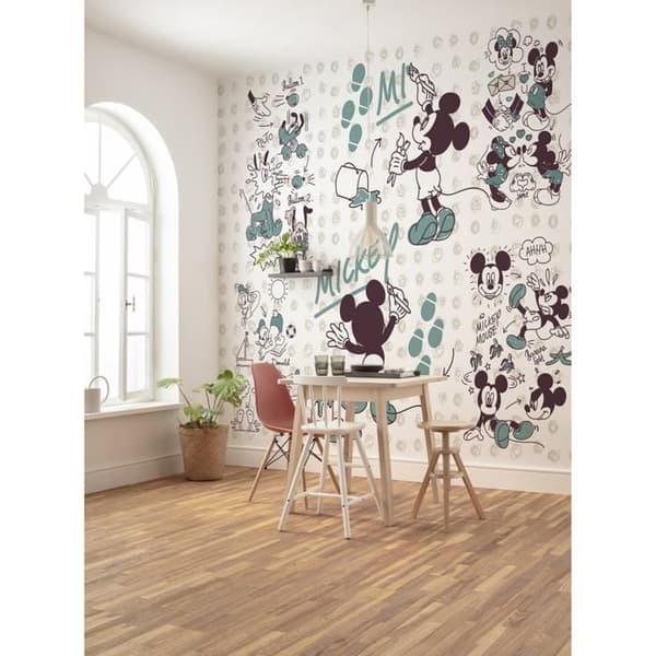 Komar Tapet Foto Disney Mickey och hans Vänner 280 x 350 cm Non-woven Klassisk