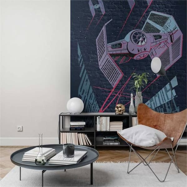 Komar Fototapet Star Wars Betong TIE-Fighter Dödsstjärna 280 x 200 cm Non-woven
