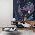 Miniatyrbild 1 av 5: Komar Fototapet Star Wars Betong TIE-Fighter Dödsstjärna 280 x 200 cm Non-woven