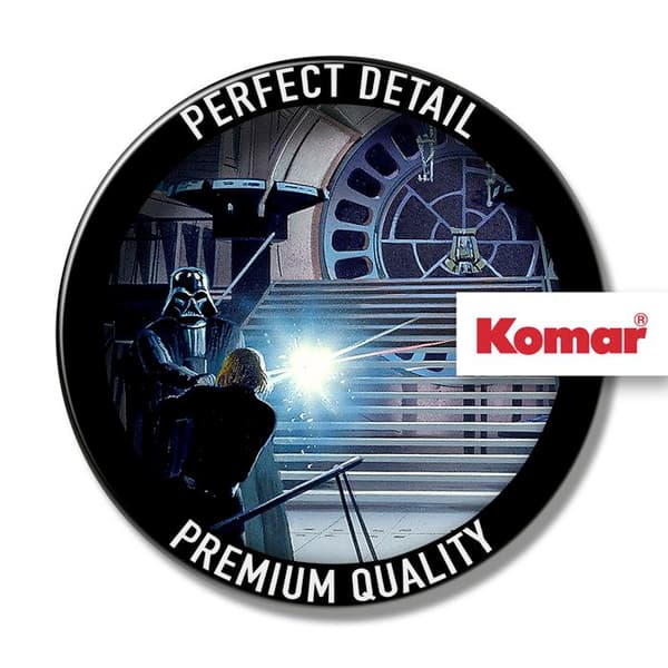 Komar Tapet Foto Star Wars Duel Jedi Luke Darth Vader 250 x 500 cm Non-woven
