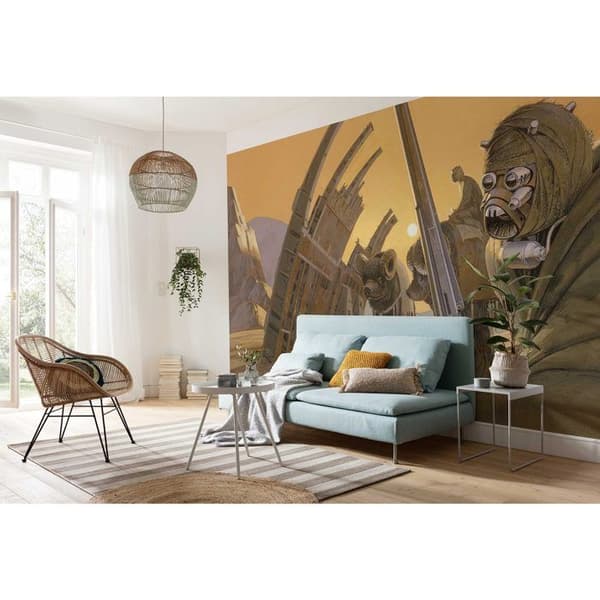 Komar Digital Tapet Foto på Nonwoven Star Wars Tusken Tatooiner 250 x 500 cm