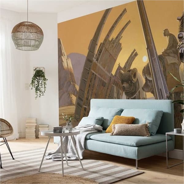 Komar Digital Tapet Foto på Nonwoven Star Wars Tusken Tatooiner 250 x 500 cm