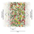Miniatyrbild 3 av 4: A.S. Creation Tapeter foto The Wall III 398641 Ett mönster per rulle Blommor Floral Grön Rosa