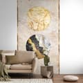 Miniatyrbild 1 av 4: A.S. Creation Fototapet The Wall III 398501 Ett mönster per rulle Marmor Beige Guld