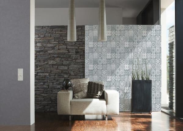 A.S. Creation Elements 362064 non-woven tapet enfärgad 0.53 m x 10.05 m grå