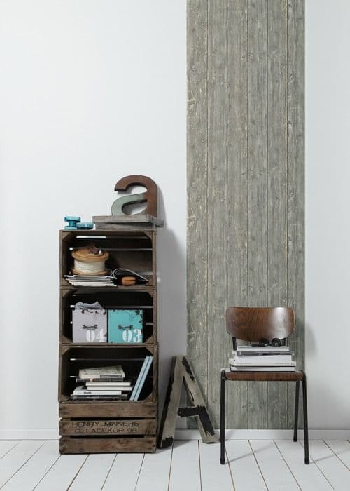 A.S. Creation Pop.up Panel 3D 368521 självhäftande tapet trä 0.52 m x 2.5 m beige