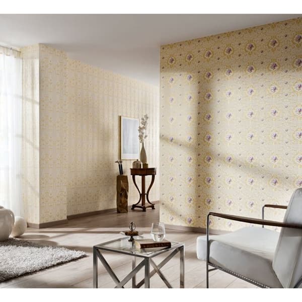 A.S. Creation Château 5 343911 non-woven tapet vintage 0.53 m x 10.05 m färgglad