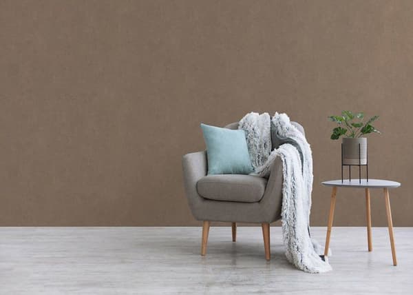 A.S. Creation Cappuccino 562272 enfärgat non-woven tapet 0.53 m x 10.05 m brun