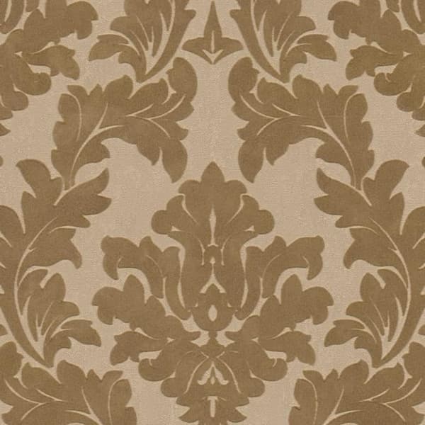 A.S. Creation Castello | 335802 | vintage non-woven tapeter | 0,52 m x 10,05 m | GUL