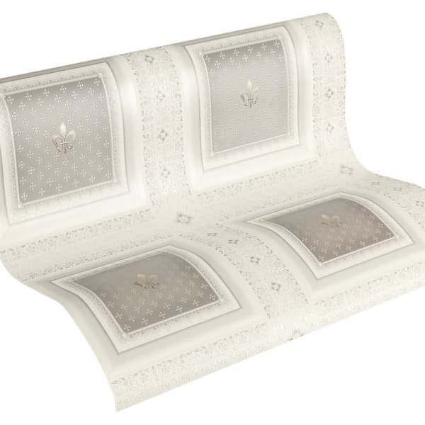 A.S. Creation Hermitage 10 335415 non-woven tapet barock 0.53 m x 10.05 m écru