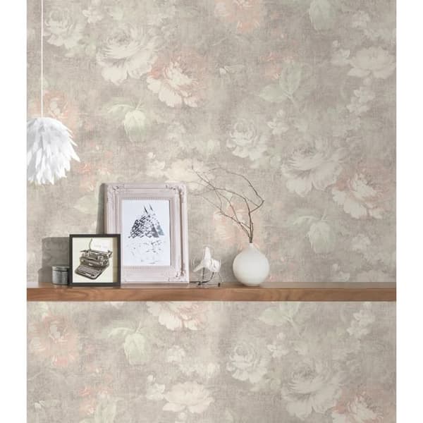 A.S.Création Secret Garden 336042 non-woven tapet med naturligt utseende 10,05x0,53