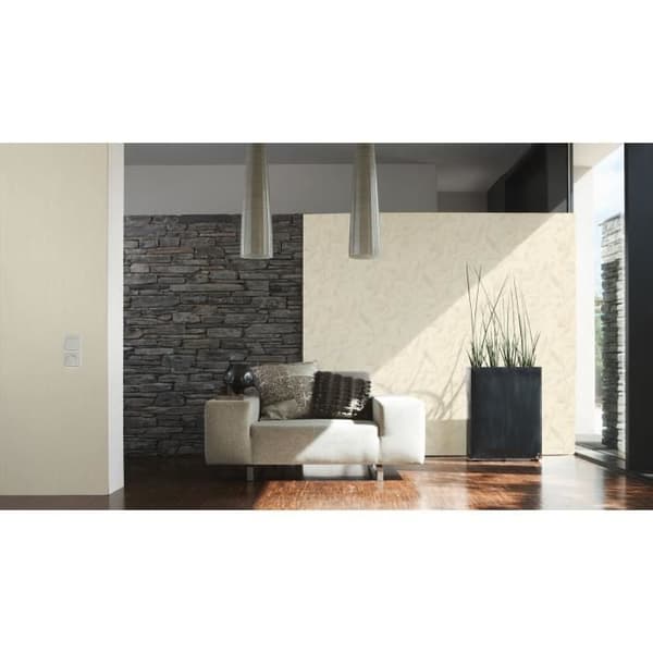 A.S. Creation Designbook | 328827 | vanlig non-woven tapet | 0,53 m x 10,05 m | grå