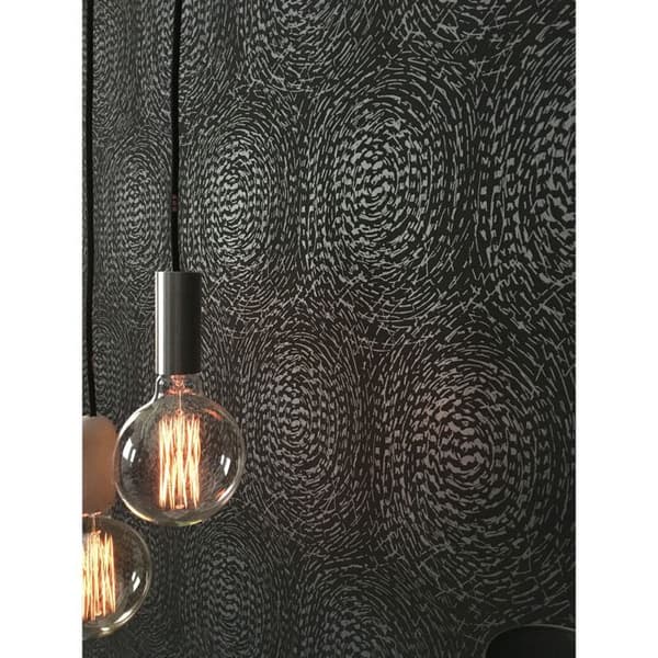 A.S. Creation Alpha 333734 non-woven tapet 3D 0.53 m x 10.05 m svart
