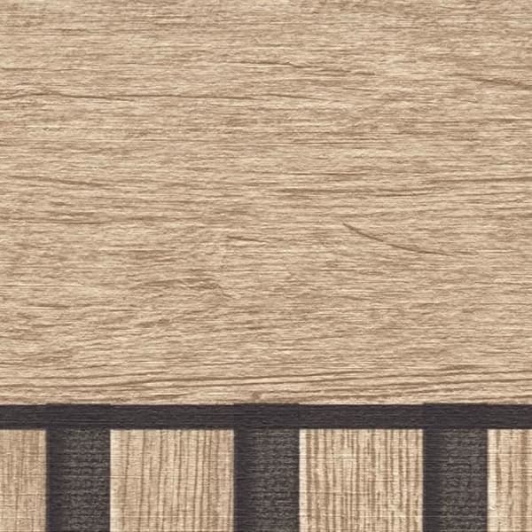 Tapet - AS CREATION - Dado - Träimitation - Natur-Svart - 5 m x 106 cm