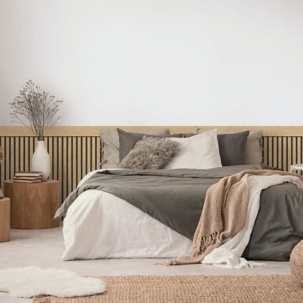 Tapet - AS CREATION - Dado - Träimitation - Natur-Svart - 5 m x 106 cm