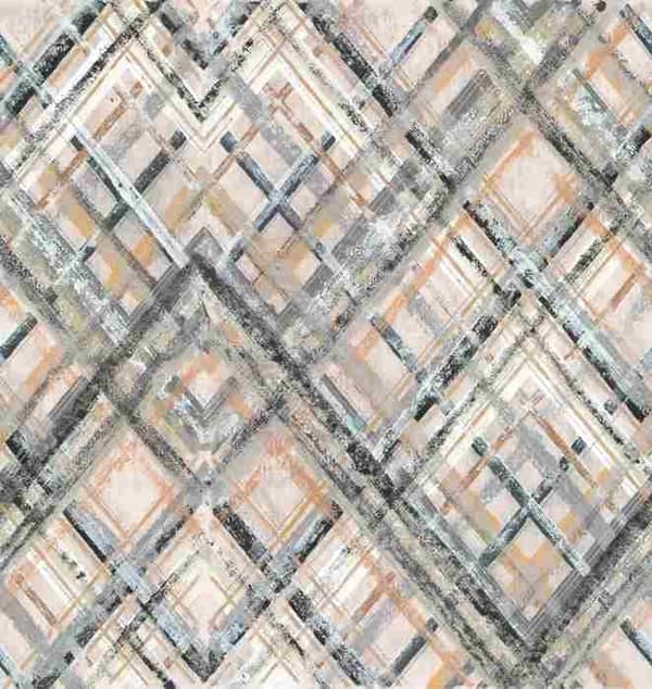 Vinyltapet på non-woven - A.S CREATION - Panoramic The Wall 2 - Geometrisk - Vit - 2,65 meter