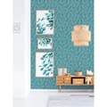 Miniatyrbild 3 av 3: A.S. Creation Exotic Life 373673 non-woven tapet natur 0.53 m x 10.05 m blå