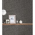 Miniatyrbild 3 av 4: A.S. Creation Alpha | 333265 | non-woven tapet blommig | 0.53 m x 10.05 m | svart
