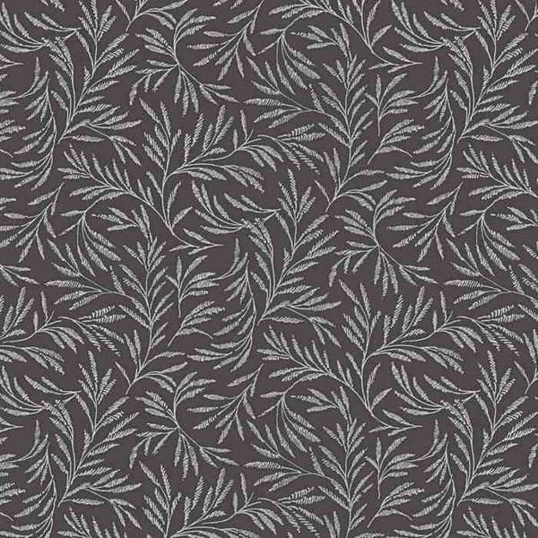 A.S. Creation Alpha | 333265 | non-woven tapet blommig | 0.53 m x 10.05 m | svart