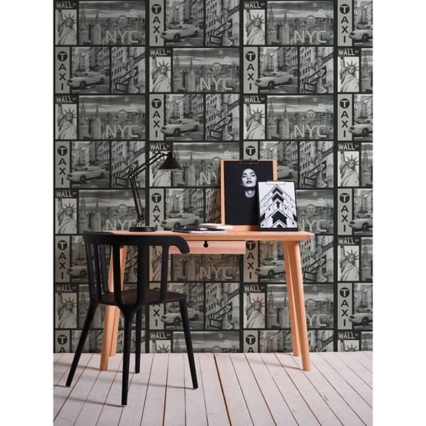 A.S. Creation Boys &amp; Girls 6 | 300452 | tapetpapper design &amp; mönster | grå