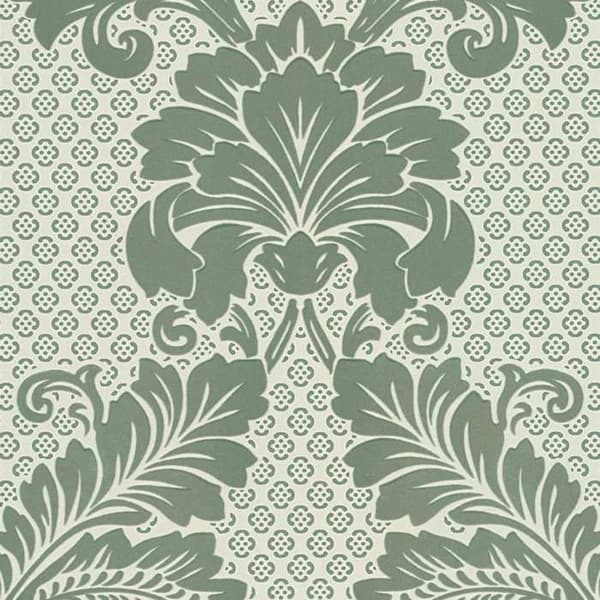 A.S. Creation lyxigt tapet 305443 non-woven barock 0.53 m x 10.05 m grön