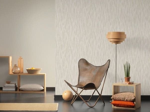 A.S. Creation Emotion Graphic 368826 non-woven tapet ensfärgad 0.53 m x 10.05 m ecru