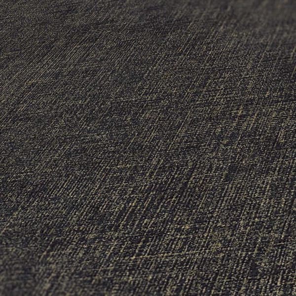 Enkelfärgad Tapet M1-No.1086 Non-woven Svart Enkelfärgad Tapet