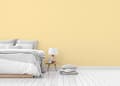 Miniatyrbild 2 av 5: Enfärgad tapet M1-No.1028 Non-woven tapet Gul Enfärgad tapet Enfärgad