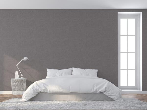 Enfärgad tapet M1-No.1132 Non-woven tapet Grå enfärgad tapet