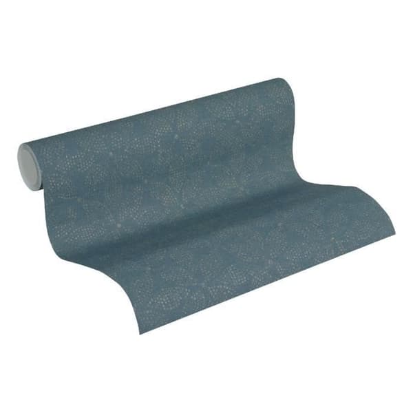 A.S. Creation Etnisk Ursprun 371762 non-woven tapet vintage 0.53 m x 10.05 m blå
