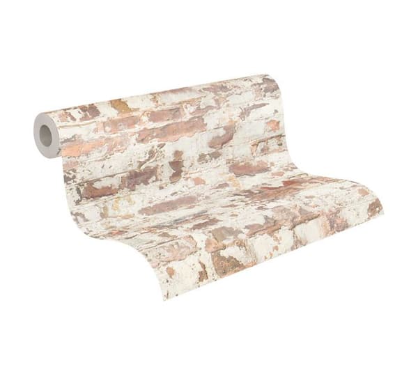 A.S. Creation Metropolitanska Berättelser 369291 non-woven tapet sten röd tegel
